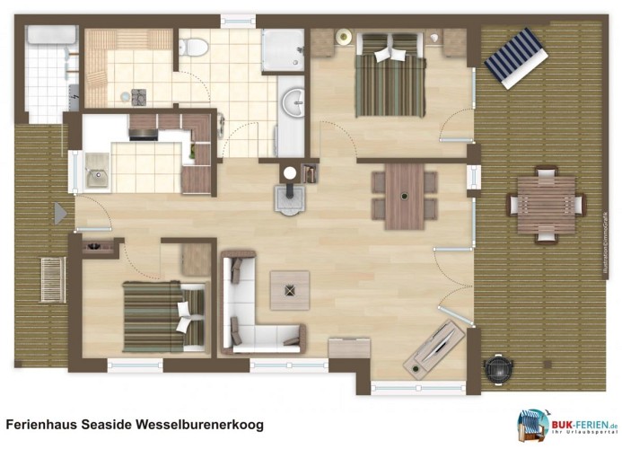 Grundriss_Ferienhaus_Nordseeurlaub