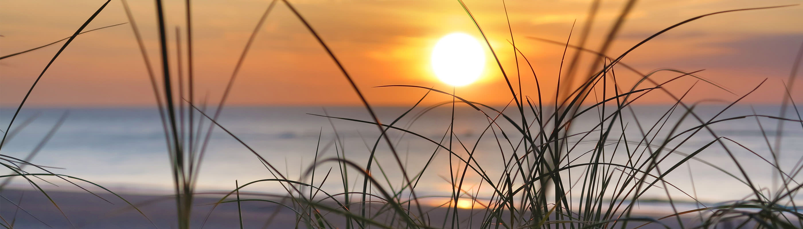 Sonnenuntergang über der Nordsee