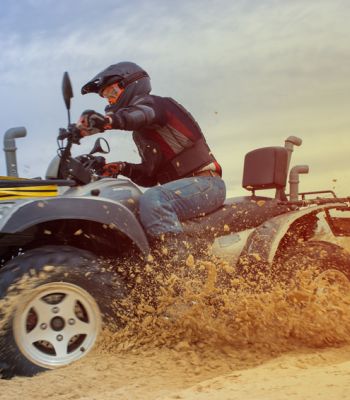 Quad fahren am Strand